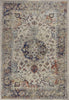 9'10" x 13'2" Polypropelene Ivory Area Rug