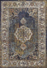 9'10" x 13'2" Polypropelene Navy Area Rug