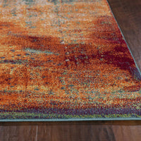 9'10" x 13'2" Polypropelene Multi Area Rug