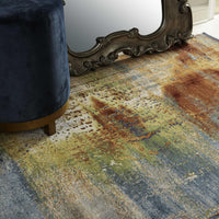 9'10" x 13'2" Polypropelene Multi Area Rug