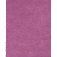 9' x 13' Polyester Hot Pink Area Rug