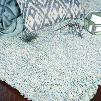 9' x 13' Polyester Slate Heather Area Rug