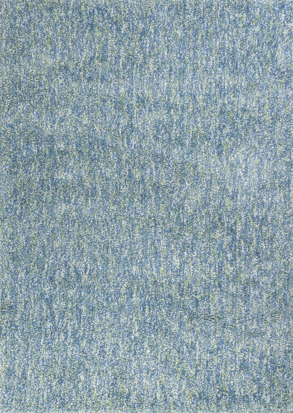 9' x 13' Polyester Seafoam Heather Area Rug