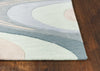 9' x 13' Polyacrylic Beige-Seafoam Area Rug