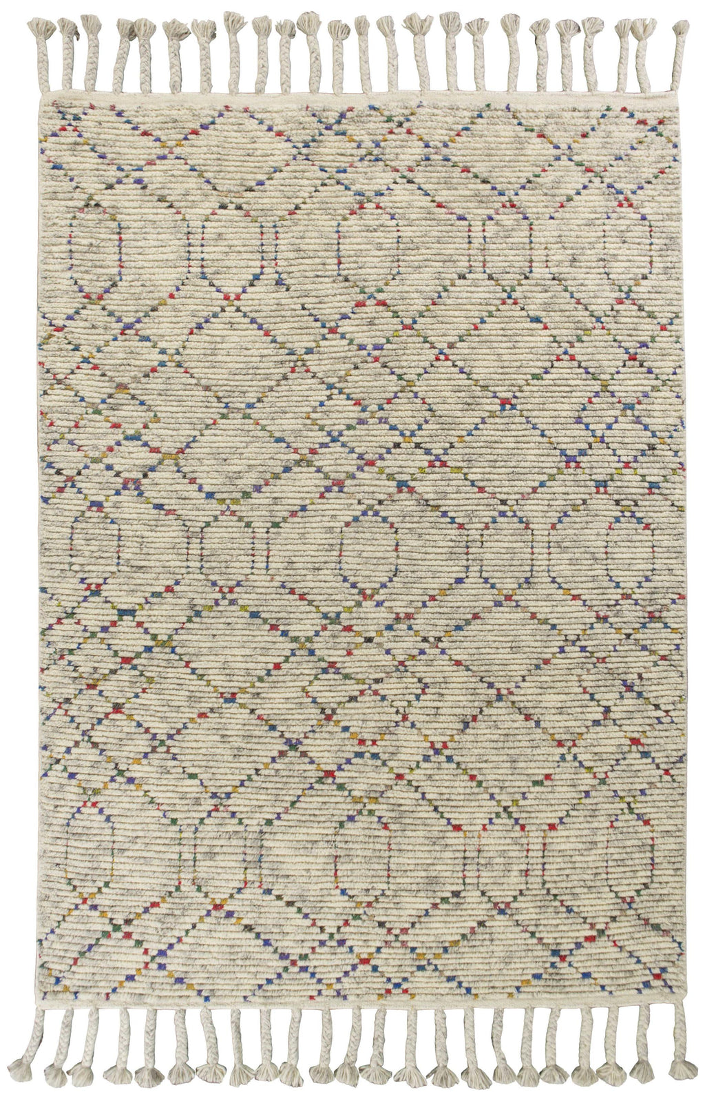 8'6" x 11'6" Wool Natural Area Rug