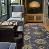 9' x 13' Wool Midnight Area Rug