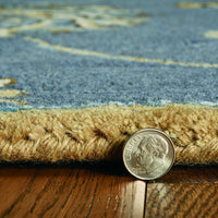 9' x 13' Wool Midnight Area Rug