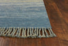 9' x 12' Wool Ocean Area Rug