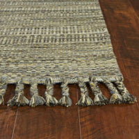 9' x 12' Wool Slate Area Rug