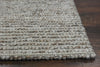 9'x13' Natural Beige Hand Woven Knobby Loop Indoor Area Rug