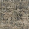 9' x 13' Viscose Sand-Blue Area Rug