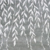 9' x 13' Wool & Viscose Blend Silver Area Rug