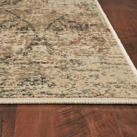 5'3" x 7'8" Polypropelene Champagne Area Rug