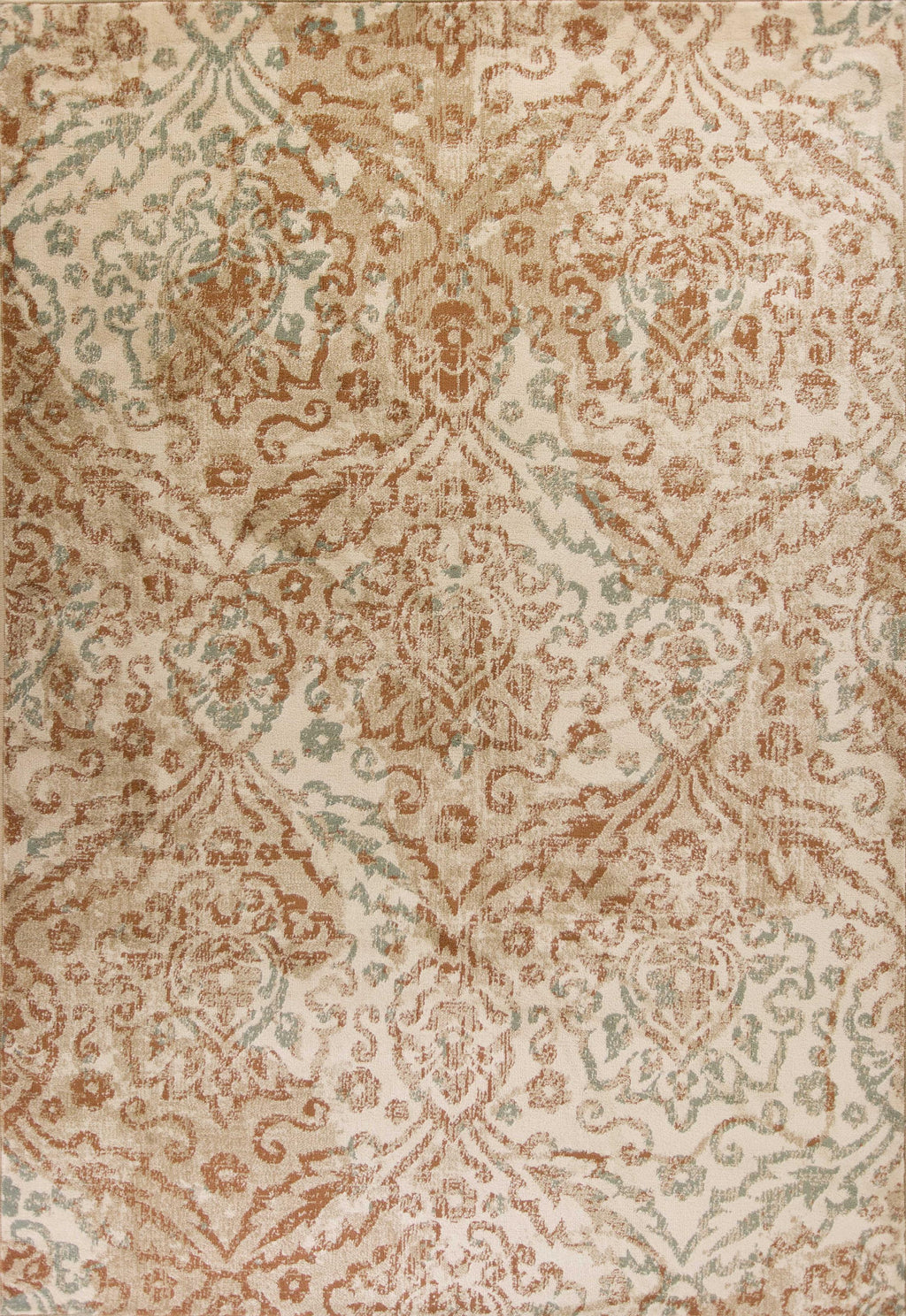 5'3" x 7'8" Polypropelene Sand Area Rug