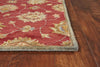 3'3" x 5'3" Wool Red Area Rug