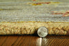 3'3" x 5'3" Wool Grey Area Rug