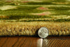 3'3" x 5'3" Wool Emerald Green Area Rug