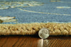 3'3" x 5'3" Wool Midnight Area Rug