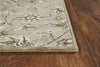 3'3" x 5'3" Wool Grey Area Rug