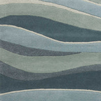 3'3" x 5'3" Wool Ocean Area Rug