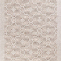 5' x 7'7" Polypropelene Beige Area Rug