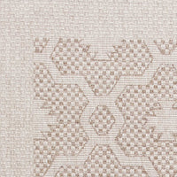 5' x 7'7" Polypropelene Beige Area Rug