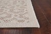 5' x 7'7" Polypropelene Beige Area Rug