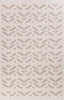 5' x 7'7" Polypropelene Beige Area Rug