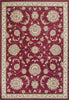 5'3" x 7'7" Polypropelene Red Area Rug