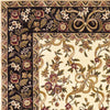 5'3" x 7'7" Polypropelene Ivory-Black Area Rug