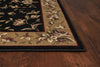 5'3" x 7'7" Polypropelene Black-Beige Area Rug