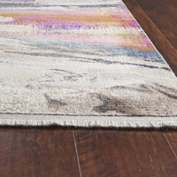 5'3" x 7'10" Polypropelene Ivory Area Rug