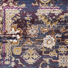 5'3" x 7'10" Polypropelene Jeweltone Area Rug