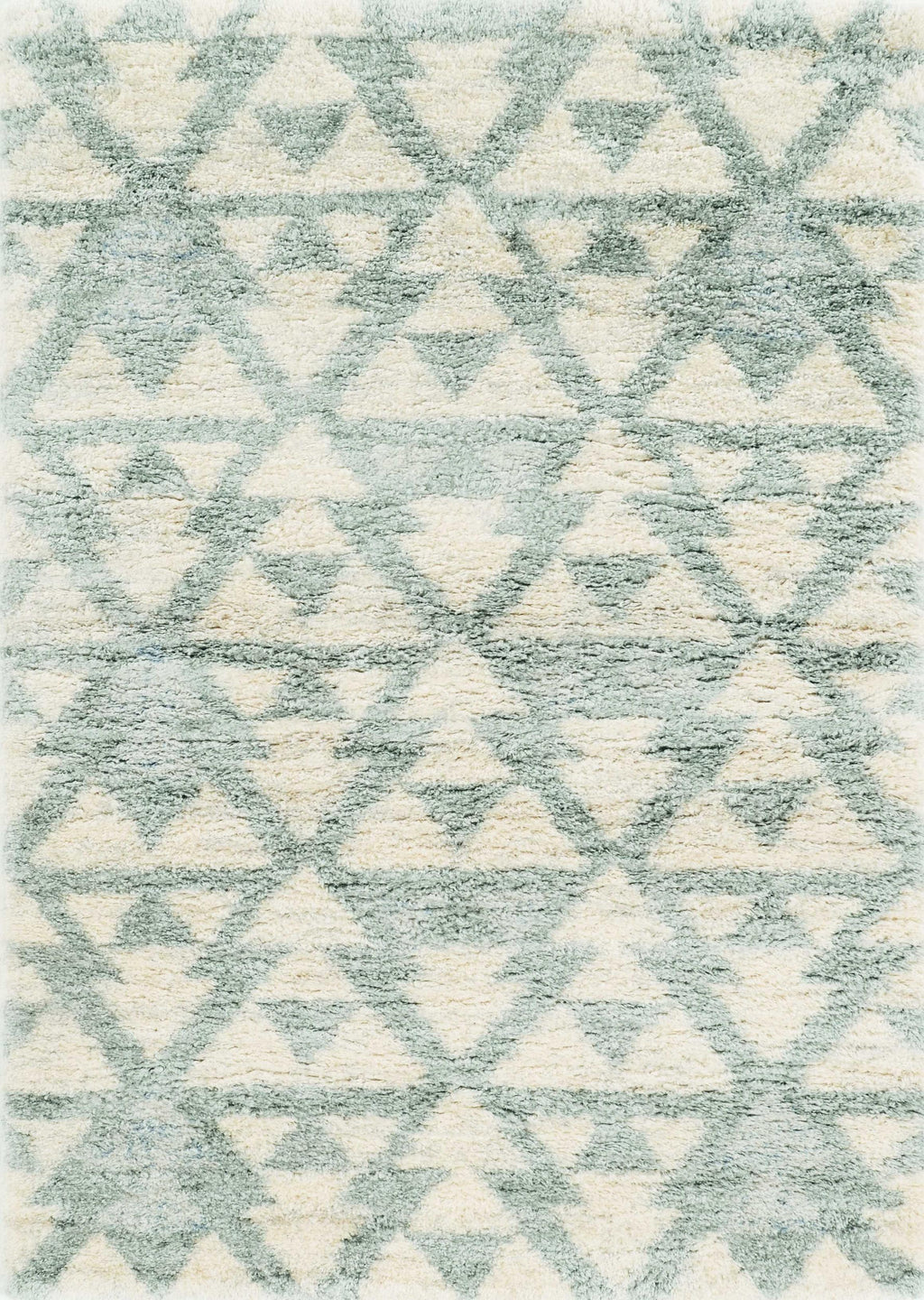 5'3" x 7'7" Polypropelene Ivory-Grey Area Rug