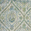 5'3" x 7'7" Polypropylene Ivory-Teal Area Rug