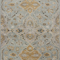 3'3" x 5'3" Wool Slate Area Rug