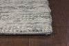 3'3" x 5'3" Wool Grey Area Rug