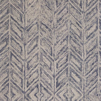 5' x 7' Wool Blue Area Rug