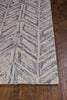 5' x 7' Wool Blue Area Rug