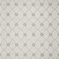 5' x 7' Wool Ivory Area Rug