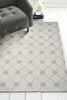 5' x 7' Wool Ivory Area Rug