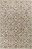 5'3" x 7'7" Polypropelene Ivory Area Rug