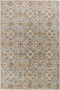 5'3" x 7'7" Polypropelene Ivory Area Rug