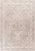 5'3" x 7'7" Polypropelene Ivory Area Rug