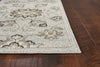 6'7" x 9'6" UV-treated Polypropelene Silver Area Rug