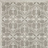 6'7" x 9'6" UV-treated Polypropelene Grey Area Rug