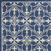 6'7" x 9'6" UV-treated Polypropelene Denim Area Rug