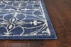 6'7" x 9'6" UV-treated Polypropelene Denim Area Rug