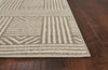 6'7" x 9'6" UV-treated Polypropelene Beige Area Rug