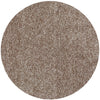 6' Round Polyester Beige Heather Area Rug